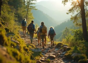 Avertissement sur les randonnées en famille, à éviter avant cet âge car le risque d’accident est élevé
