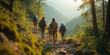 Avertissement sur les randonnées en famille, à éviter avant cet âge car le risque d’accident est élevé