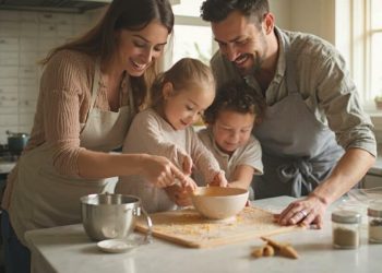 Ne ratez pas cette occasion unique d’initier vos enfants à la cuisine (c’est magique)