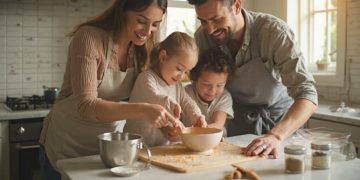 Ne ratez pas cette occasion unique d’initier vos enfants à la cuisine (c’est magique)