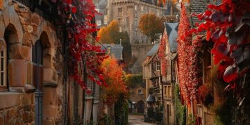 Cette ville bretonne médiévale aux couleurs d’automne va vous époustoufler