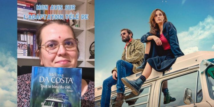 Polémique autour de l’adaptation de « Tout le bleu du ciel » : Mélissa Da Costa réagit