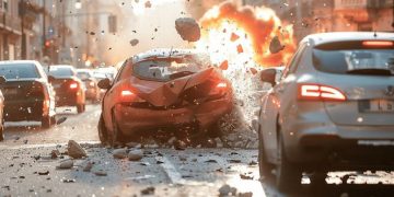 Attention : ce chauffard a percuté 15 véhicules à Nîmes et a pris la fuite (la police le traque)