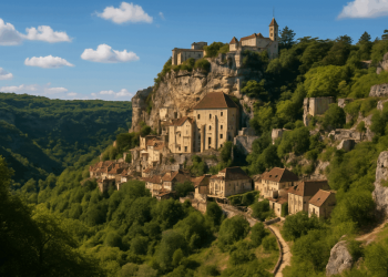 Dans le Lot, ce plus beau village de France réputé pour son pèlerinage domine les falaises