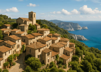 Dans le Var, ce plus beau village de France perché domine les calanques