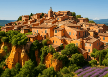 Dans le Vaucluse, ce plus beau village de France aérien s’élève sur ses carrières