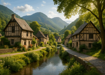 Dans les Ardennes, ce plus beau village de France rethélois médiéval émeut par son caractère brut