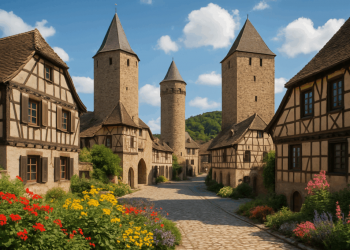 En Moselle, ce plus beau village de France lorrain médiéval dévoile ses tours de pierre