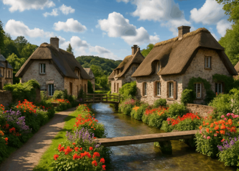 En Seine-Maritime, ce plus beau village de France séduit par son fleuve le plus court de France