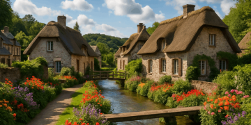 En Seine-Maritime, ce plus beau village de France séduit par son fleuve le plus court de France