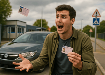 Il réussit son permis de conduire mais le perd immédiatement après l’examen
