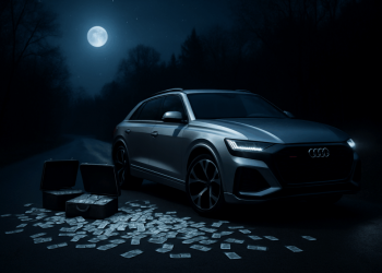 Interceptée au beau milieu de la nuit, une Audi RSQ8 transportait une somme impressionnante de plus d’un million d’euros