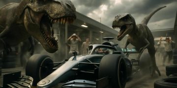 Les dinosaures de Jurassic World croque Brad Pitt et sa F1, démarrage en trombe au box-office