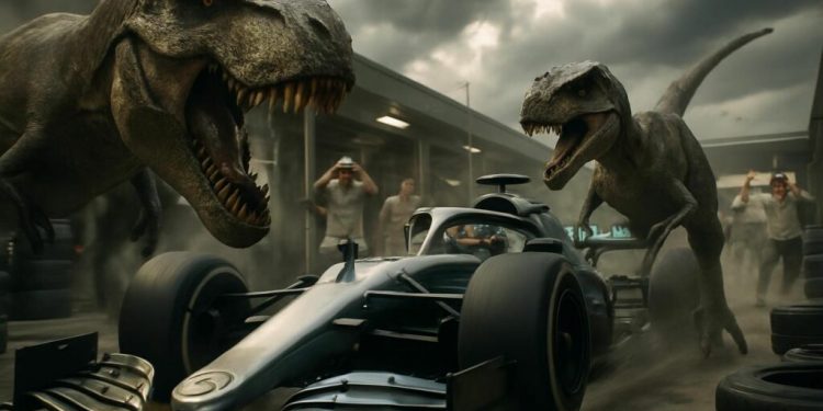 Les dinosaures de Jurassic World croque Brad Pitt et sa F1, démarrage en trombe au box-office