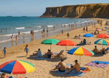 Plage à Arromanches : Un lieu historique et balnéaire parfait pour les vacances