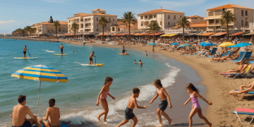 Plage à Cap d’Agde : Animation et plaisirs aquatiques garantis
