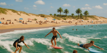 Plage à Hossegor : Surf et détente sur la côte landaise
