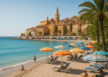 Plage à Menton : Petit coin de paradis sur la Riviera française
