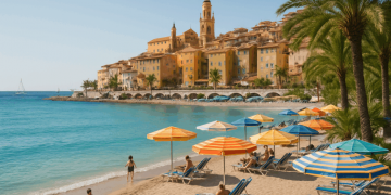 Plage à Menton : Petit coin de paradis sur la Riviera française