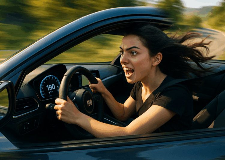 Une conductrice de 18 ans piégée à 190 km/h : une quête de vitesse héritée de son père