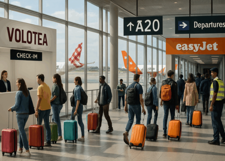 Volotea ou EasyJet : comparatif des franchises de bagages à main