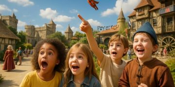 Puy du Fou avec des enfants : l’âge idéal pour une première visite magique