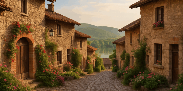 Au bord de l’Ain, ce plus beau village de France historique vous transporte au Moyen Âge