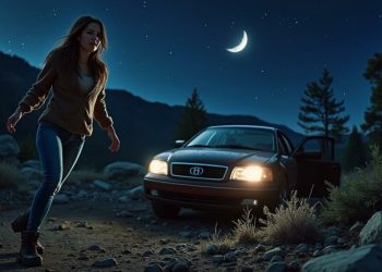 Aventure nocturne : une voiture retournée, mais un miracle pour la conductrice