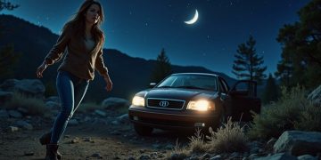 Aventure nocturne : une voiture retournée, mais un miracle pour la conductrice