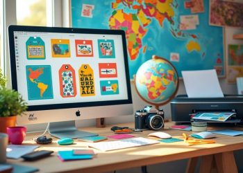 Comment créer facilement des étiquettes valise à imprimer pour voyager en 2025