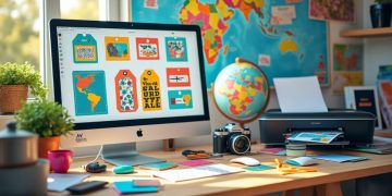 Comment créer facilement des étiquettes valise à imprimer pour voyager en 2025