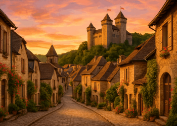 Dans le Lot, ce plus beau village de France médiéval dévoile son château perché