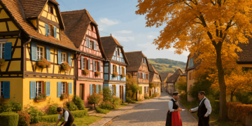 En Alsace, ce plus beau village de France paysan à colombages éblouit par ses couleurs