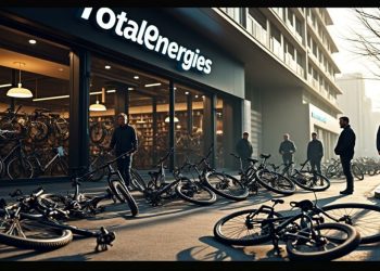 Une hémorragie à deux roues : TotalEnergies victime d’un vol de 300.000 € de vélos