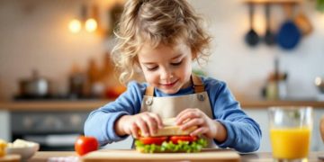 À quel âge laisser un enfant se faire à manger seul ? Astuces et sécurité