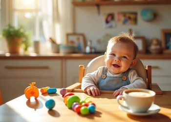 À partir de quel âge installer bébé dans une chaise haute ?