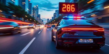 Les nouvelles voitures-radar pointent 286 infractions de vitesse : un rapport alarmant pour les autorités