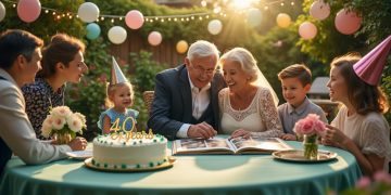 Quarante ans de mariage : humour et anecdotes pour noces d’émeraude inoubliables