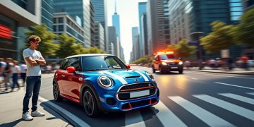 Rattrapé par la vitesse au volant de sa Mini Cooper, son séduisant véhicule se retrouve immobilisé par la fourrière
