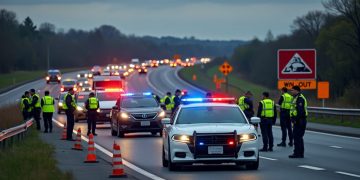 Renforcement des contrôles routiers dans le département suite à un week-end tragique