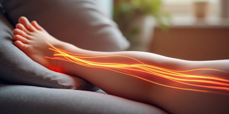 Sensation de chaleur dans la jambe sans douleur : causes possibles et solutions
