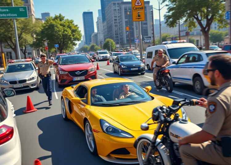 Sévères violations du code de la route : Une opération des gendarmes révèle une récolte impressionnante de comportements irresponsables