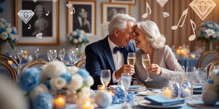 Tout savoir sur les noces de diamant : célébrer 60 ans de mariage en 2025
