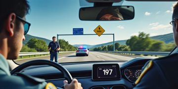 Un automobiliste pris en flagrant délit à 197 km/h au lieu de 110 : un bilan alarmant pour les gendarmes