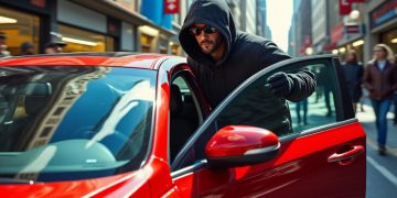 Un individu s’empare d’un véhicule avant de prendre la fuite