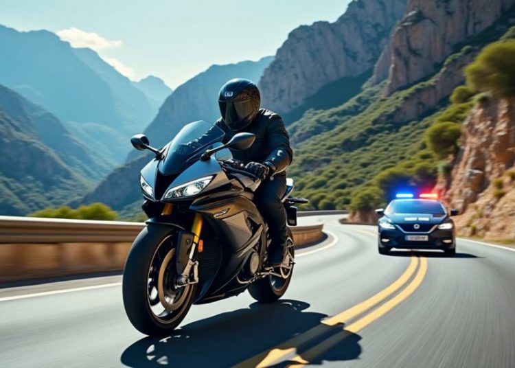 Un motard contrôlé à 207 km/h sur une route corses limitée à 110 km/h : Sanctions sévères en perspective