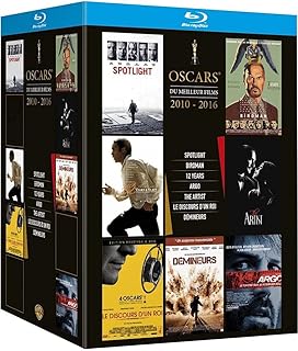 Oscars du Meilleur Film 2010 - 2016 : Spotlight + Birdman + 12 Years a Slave + Argo + The Artist + Le Discours d'un Roi + Démineurs - Coffret Blu-Ray