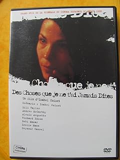 des Choses Que Je ne t'ai jamais Dites