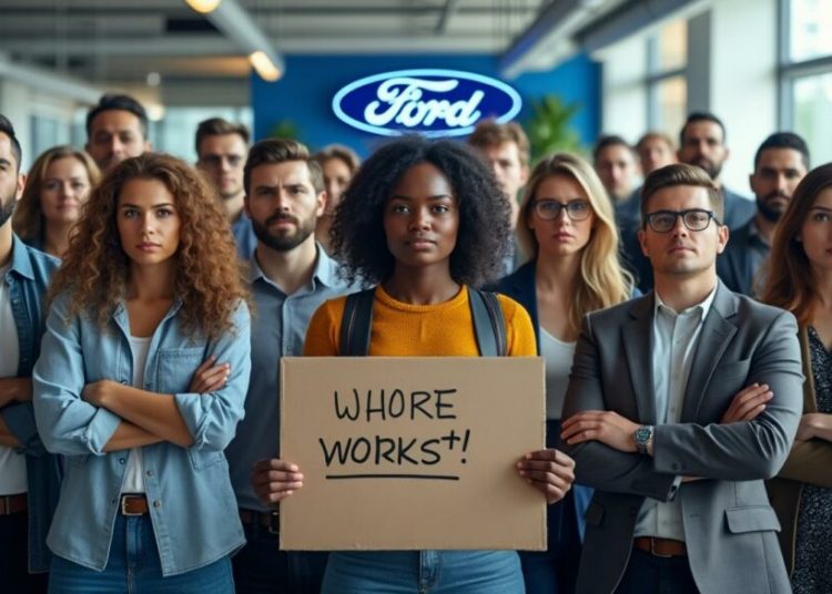 Chez Ford, une sourde révolte s’élève face au retour imposé au bureau