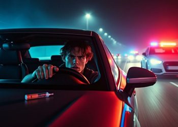 Contrôle routier : un automobiliste pris en flagrant délit à 180 km/h au volant d’une Audi RS3, sous l’influence de drogues dures